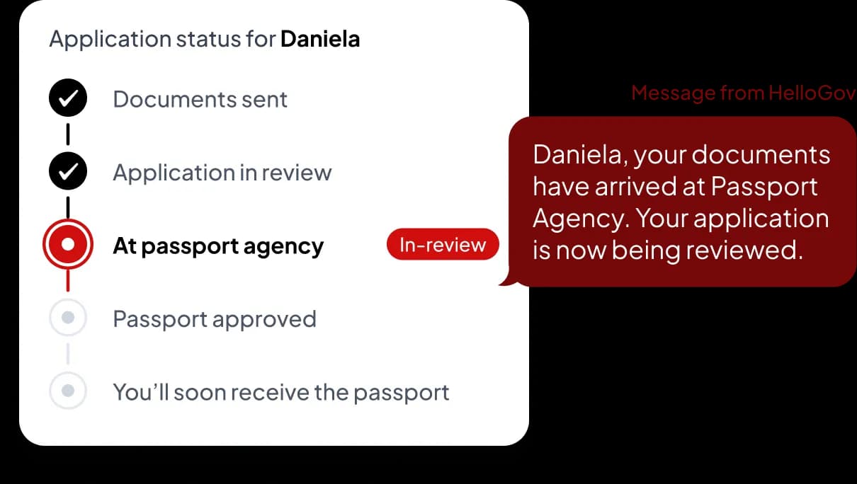 Track your passport.